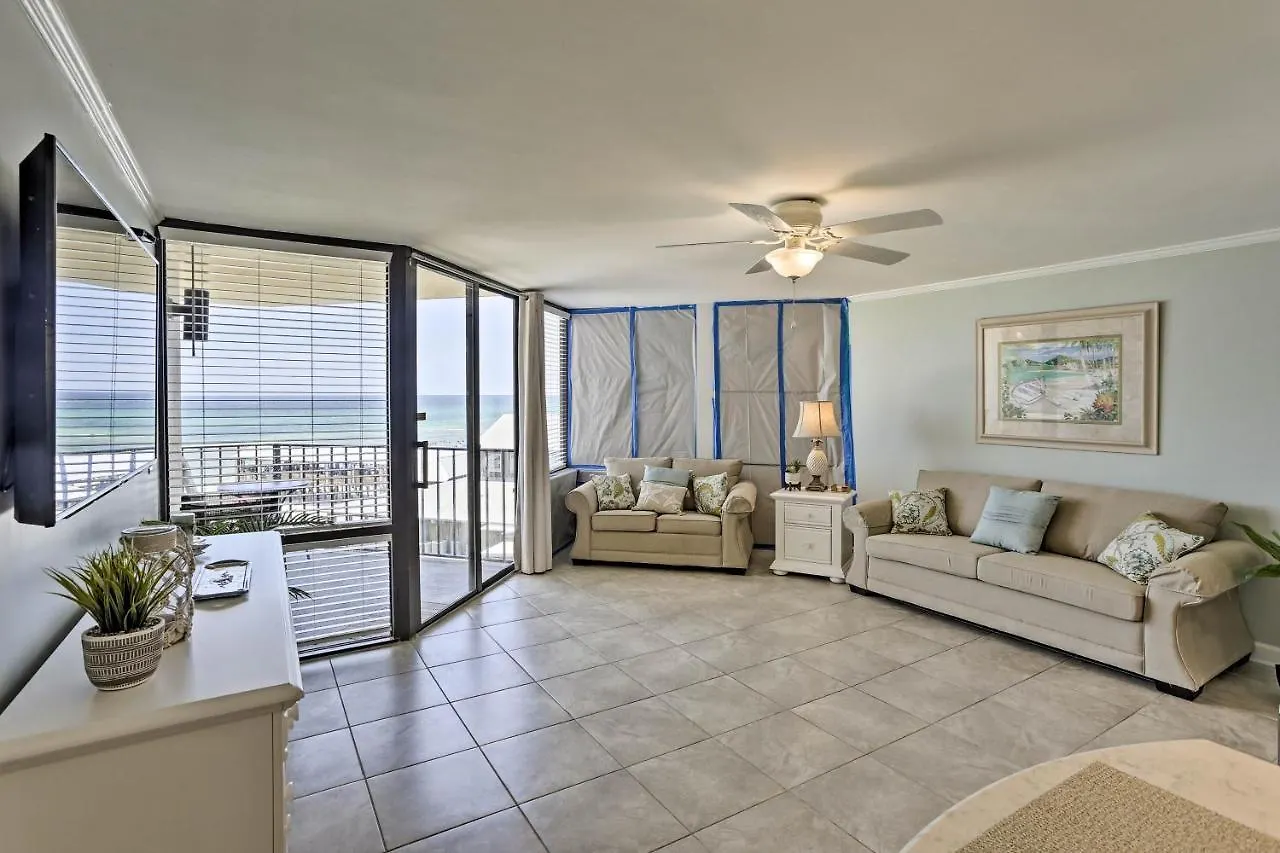Apartment Bright Pcb Condo With Gulf Views And Beach Access! Panama City Beach